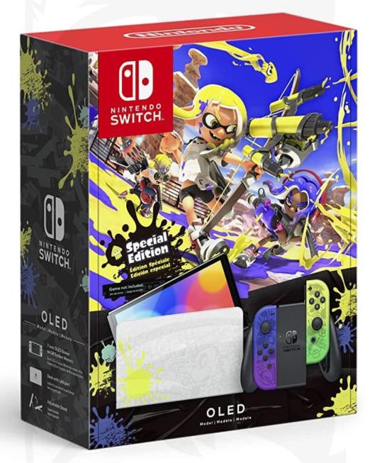 Nintendo Switch – OLED Model Splatoon 3 Special Edition Nintendo Switch – OLED Model Splatoon 3 Special Edition